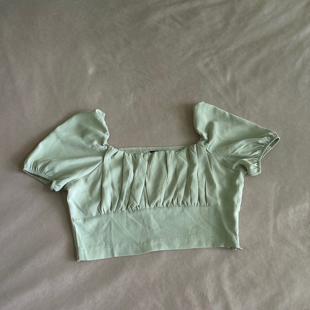 Medium Green Shein Top